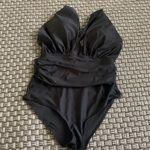 Black bathing suit